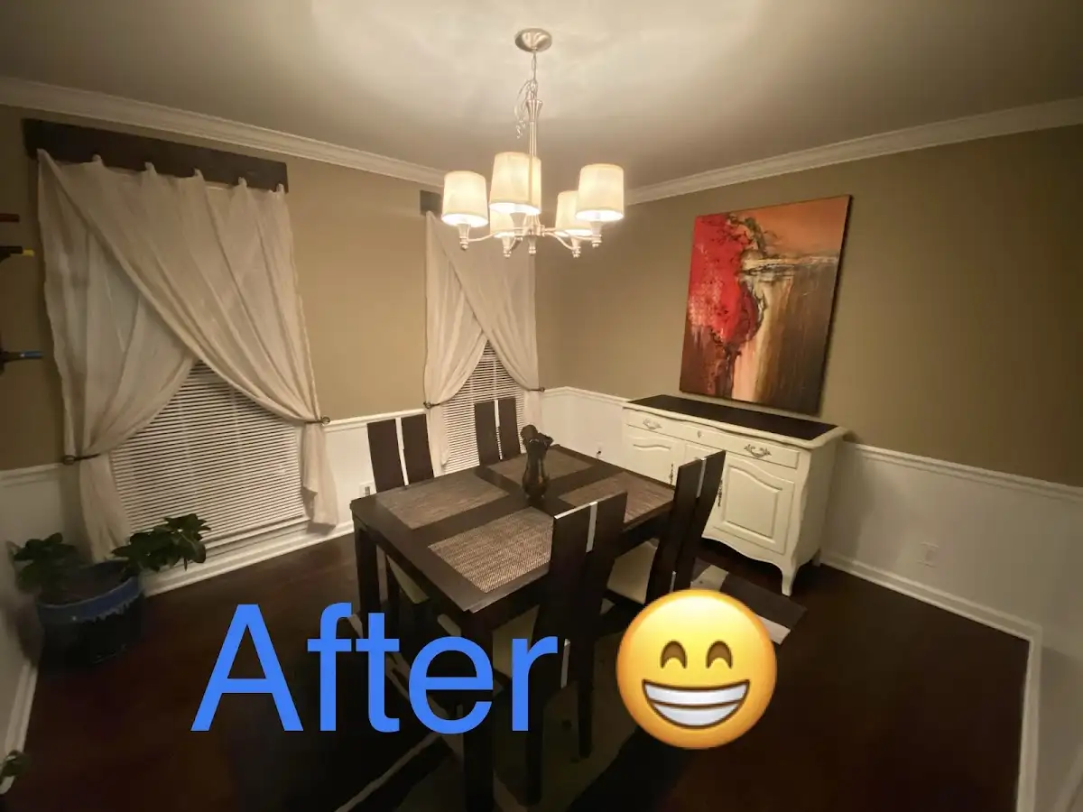 Professional dining room restoration after water damage in Woolwich